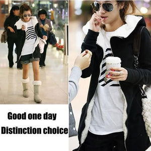 Fashion Women Zip Up Tops Hoodie Coat Black, Dark Gray. Jacket Outerwear 372g (approx). Sweatshirt